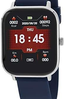 Orologio Marea smart-watch unisex , doppio cinturino quadrante nero COD.B58006/6