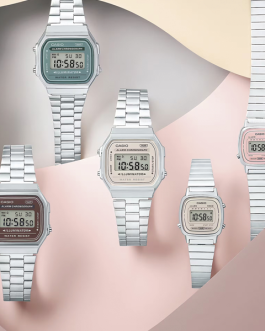 CASIO VINTAGE Mod. ICONIC – AMARANTH