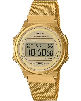 CASIO VINTAGE Mod. ROUND – GOLD MESH
