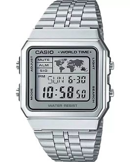 CASIO VINTAGE Mod. World Time – Silver