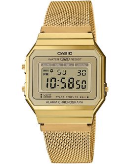 CASIO VINTAGE Mod. ICONIC SLIM DESIGN - GOLD MESH