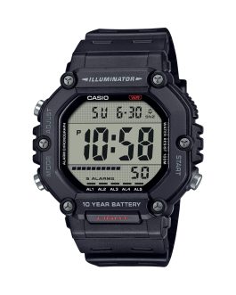 CASIO SPORT COLLECTION Mod. OVERSIZE 10 YEARS BATTERY – BLACK
