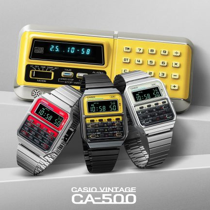 CASIO VINTAGE Mod. CALCULATOR EDGY COLLECTION - YELLOW ***SPECIAL PRICE*** - immagine 3