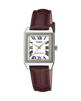 CASIO COLLECTION Mod. TANK, LEATHER – WHITE