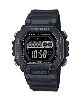 CASIO SPORT Mod. DIVER – OVERSIZE BLACK – ILLUMINATOR 10 YEARS BATTERY