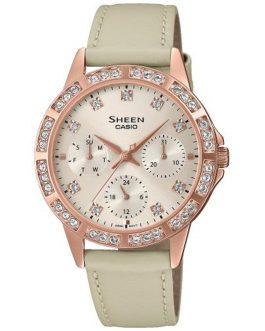 CASIO SHEEN Mod. LADY CRYSTAL LEATHER - CREAM ***SPECIAL PRICE***