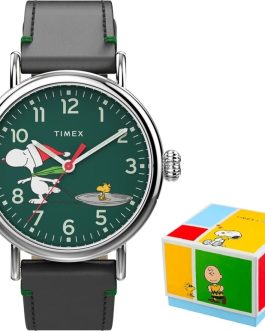 TIMEX Mod. PEANUTS COLLECTION – THE WATERBURY – Snoopy Woodstock Ice Skating – Special Pack