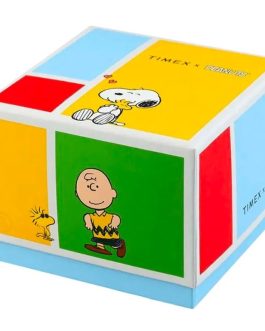 TIMEX Mod. PEANUTS COLLECTION – THE WATERBURY – Snoopy Woodstock Ice Skating – Special Pack