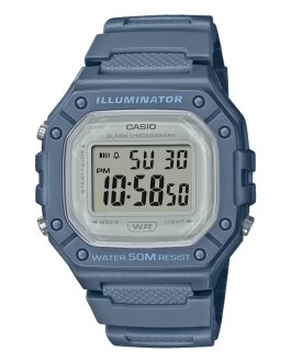 CASIO TIMELESS COLLECTION Mod. SPORT ILLUMINATOR WR 50M, ALARM, CHRONOGRAPH – AVIO – COLORED SERIE
