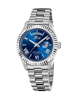 LOTUS WATCHES Mod. FREEDOM Day Date BLUE