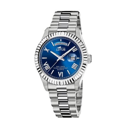 LOTUS WATCHES Mod. FREEDOM Day Date BLUE