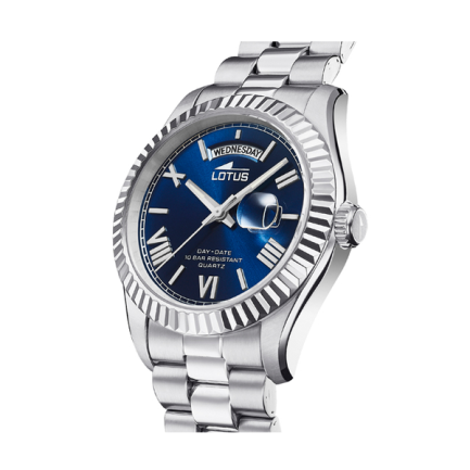 LOTUS WATCHES Mod. FREEDOM Day Date BLUE - immagine 2