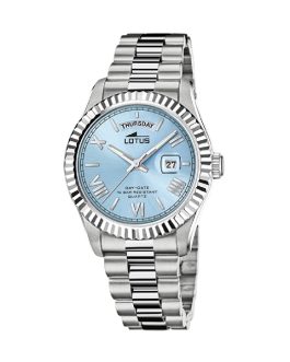 LOTUS WATCHES Mod. FREEDOM Day Date LIGHT BLUE