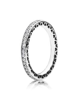 PANDORA JEWELS Mod. SPARKLE & HEARTS – RING – Size 50 ***SPECIAL PRICE***