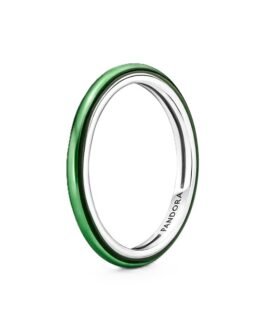PANDORA JEWELS Mod. ME COLLECTION SHOCKING GREEN – RING – Size 56 ***SPECIAL PRICE***