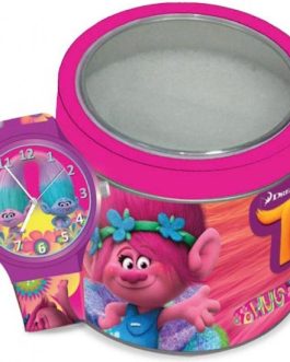 WALT DISNEY KID WATCH Mod. TROLLS – Tin Box