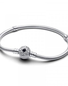 PANDORA MOMENTS Mod. NORTH STAR CLASP SNAKE CHAIN – Size 20