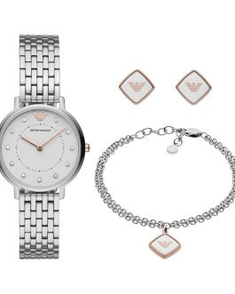 EMPORIO ARMANI Mod. KAPPA Special Pack + Bracelet and Earrings