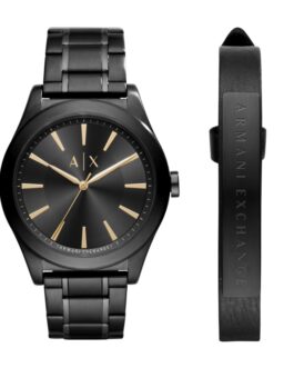 A|X ARMANI EXCHANGE Mod. NICO Set + bracelet