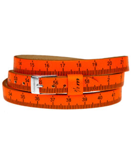 Il MEZZOMETRO Mod. FLUO - Bracciale in pelle/leather bracelet