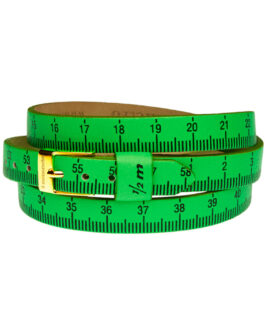 Il MEZZOMETRO Mod. FLUO - Bracciale in pelle/leather bracelet