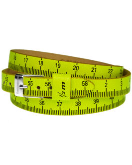 Il MEZZOMETRO Mod. FLUO - Bracciale in pelle/leather bracelet