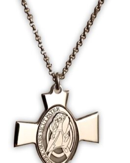 AMEN Mod. CROCE GESU MADRE PERLA