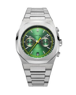D1 MILANO Mod. CRONOGRAFO NOBLE GREEN – RE-STYLE EDITION