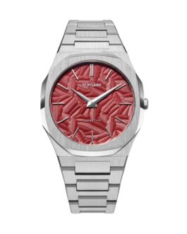 D1 MILANO Mod. ULTRA THIN BARN RED