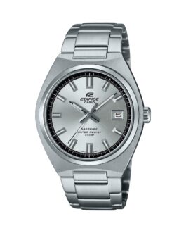 CASIO EDIFICE Mod. SPORT, DATA – SILVER