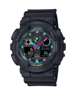 CASIO G-SHOCK Mod. OVERSIZE – MATTE FLUO SERIE – BLACK