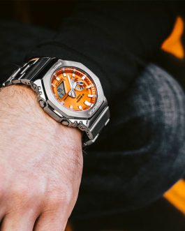 CASIO G-SHOCK Mod. OAK G-STEEL VIVID ORANGE