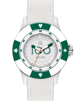 LIGHT TIME Mod. POKER – White / Green