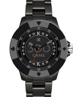 LIGHT TIME Mod. POKER – All Black