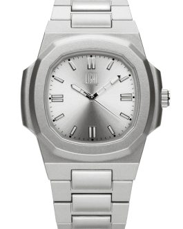 LIGHT TIME Mod. VELVET NAUTILUS – Silver