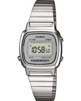 CASIO VINTAGE Mod. ICONIC MINI STEEL LIGHT GREY