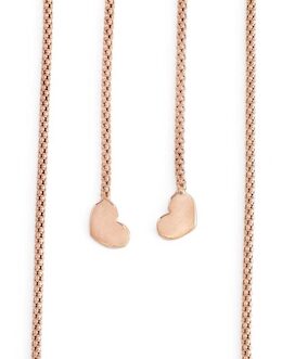AMEN Mod. CUORE CROCE CRISTALLI ROSE GOLD