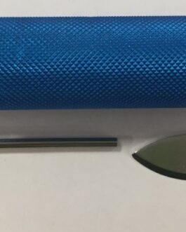 Coltello apricasse. manico in alluminio antiscivolo. 1 lama di ricambio – Watch case opener knife. non-slip aluminium handle + 1 spare blade