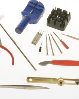 Kit economico 16 attrezzi da orologiaio / Entry level watchmaker 16 tools kit